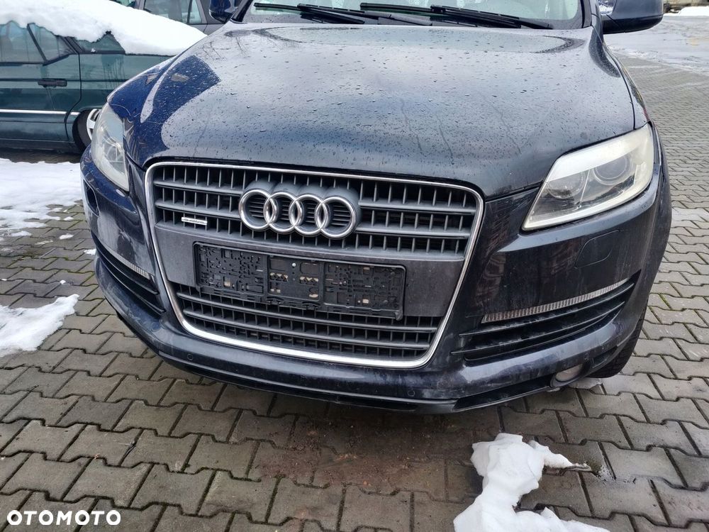 Audi Q7 I 4L 05-09 3.0 TDI Zderzak przód Xenon PDC LZ5Q - 2