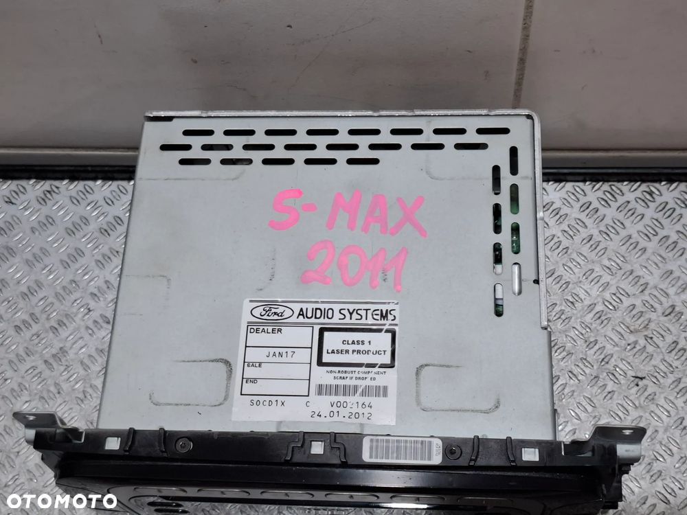 Radio Ford S-max 2011 rok nr BS7T18C939FB - 2
