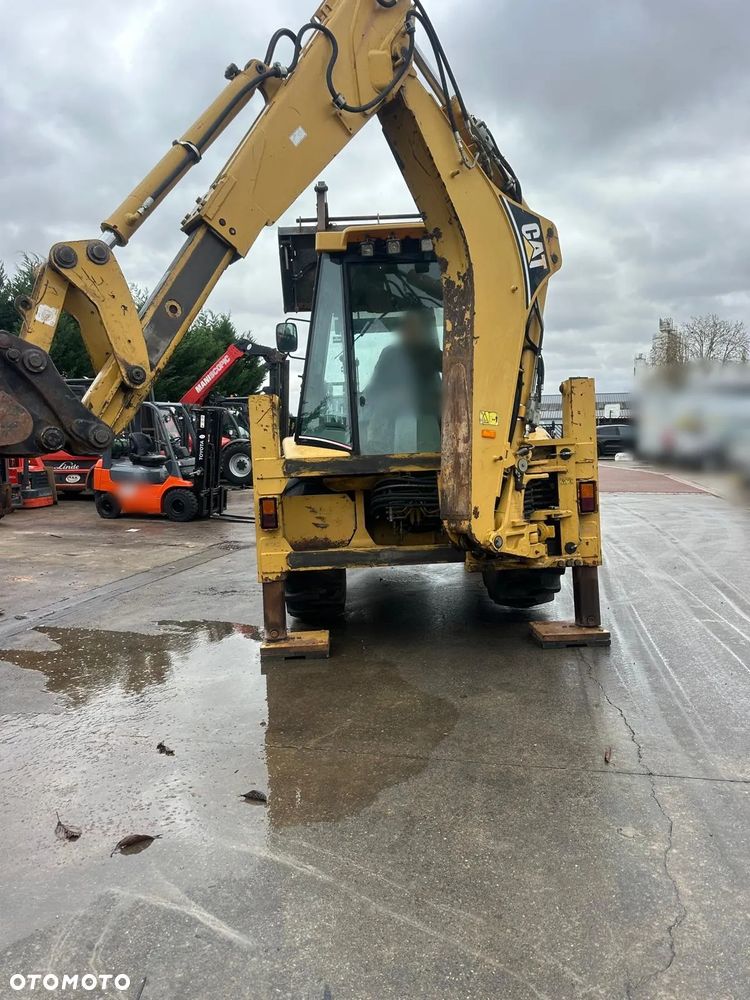 Caterpillar Koparko Ładowarka CAT Caterpillar 428D 428 D Osprzęt 5 Łyżek - 10