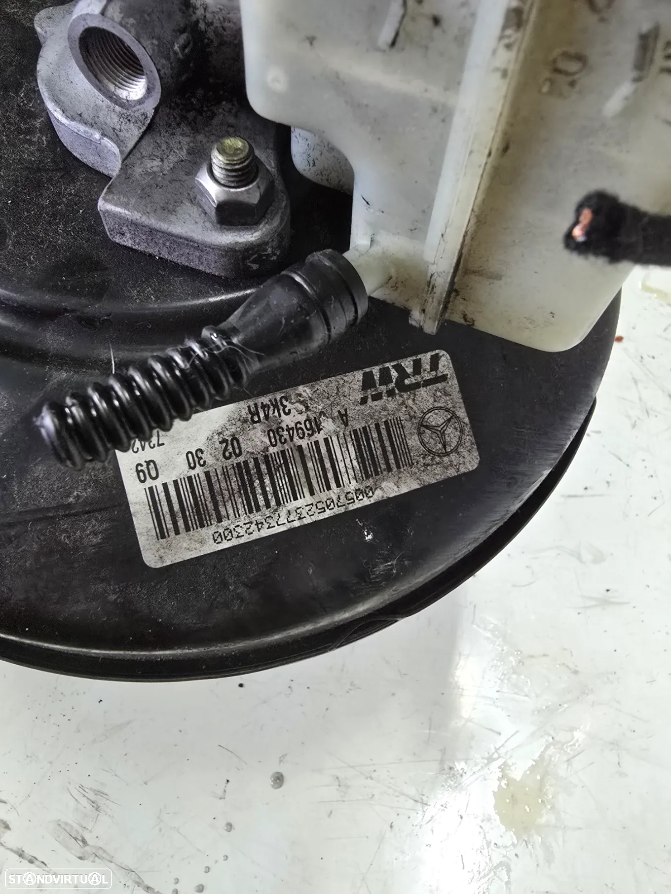 Servo freio Mercedes Classe A W169 ref: A169430 02 03 09 - 2
