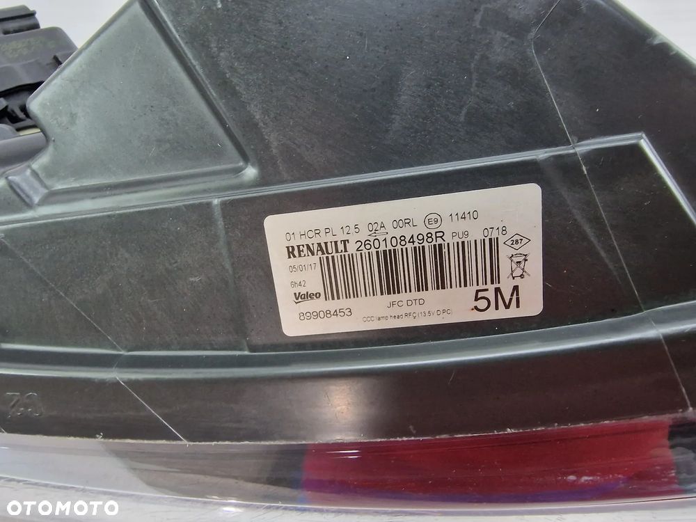 RENAULT ESPACE V 14- PRAWA LAMPA PRZEDNIA PRZÓD FULL LED , PURE VISION , NR 260109498R , NR AUKCJI LA695 - 10