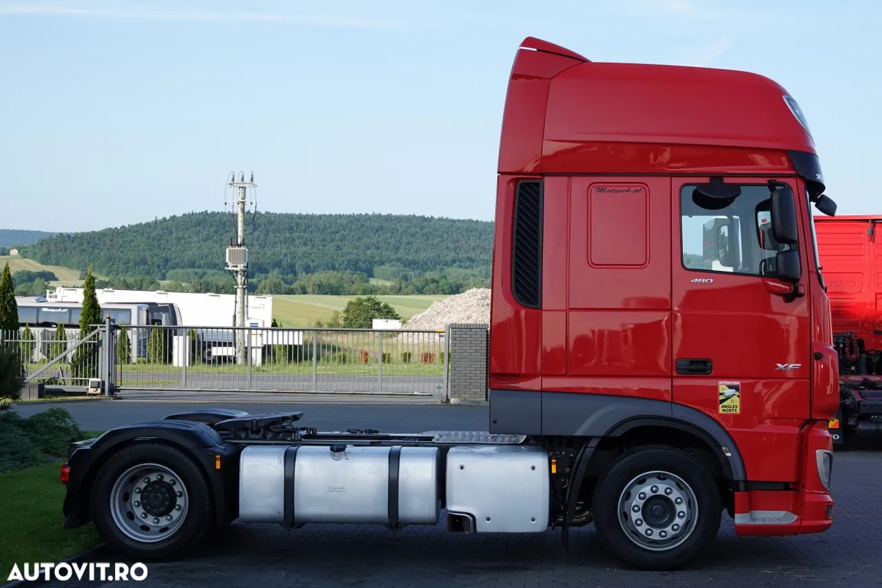DAF XF 480 / LOW DECK / MEGA / 2021 / SSC / DUPĂ CONTRACTUL DE SERVICE GOLD / - 9