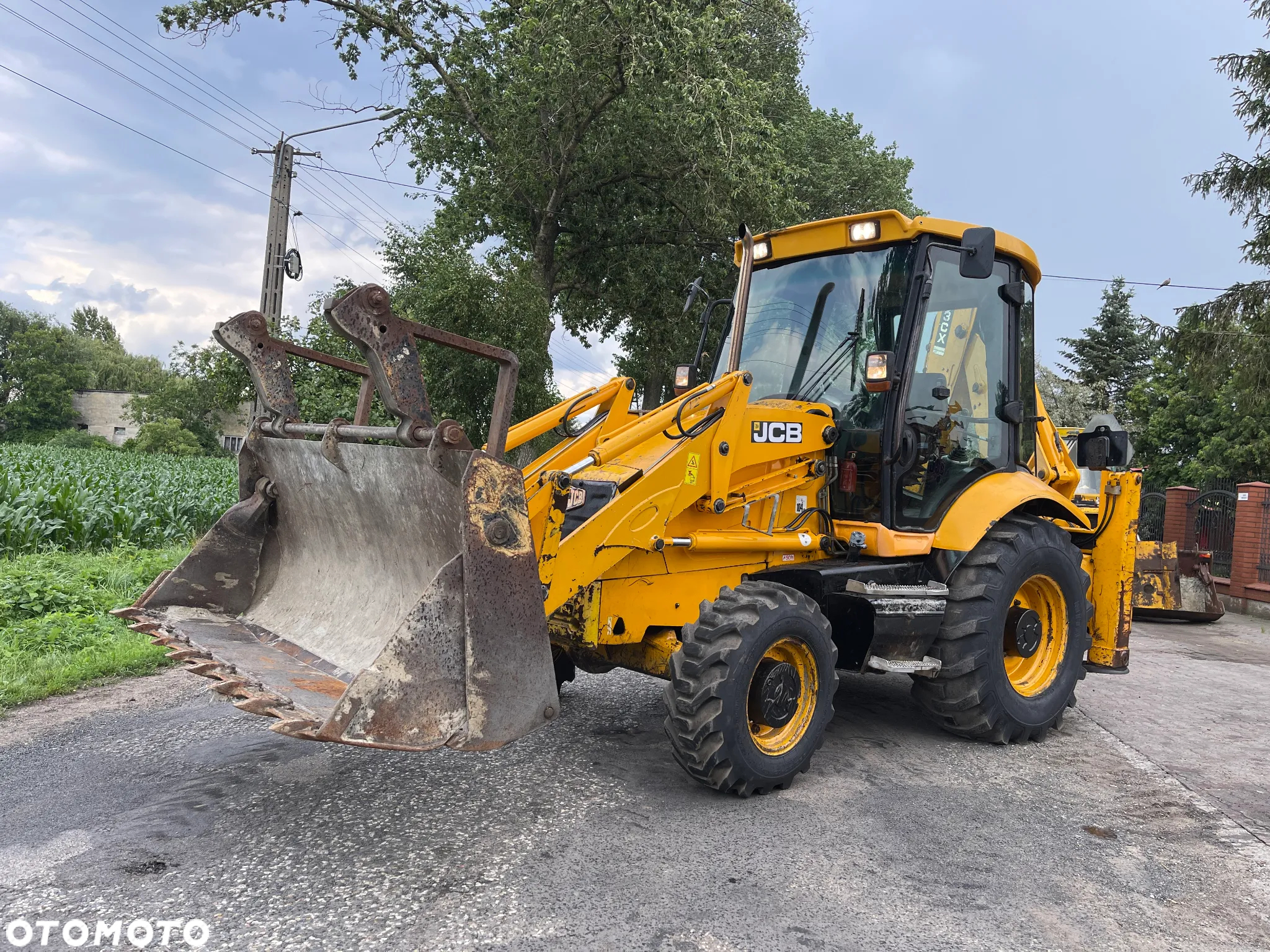 JCB Koparko Ładowarka Jcb 3CX SITEMASTER Koparka Krokodyl Widły Teleskop Napęd 4x4 BRUTTO ! - 16
