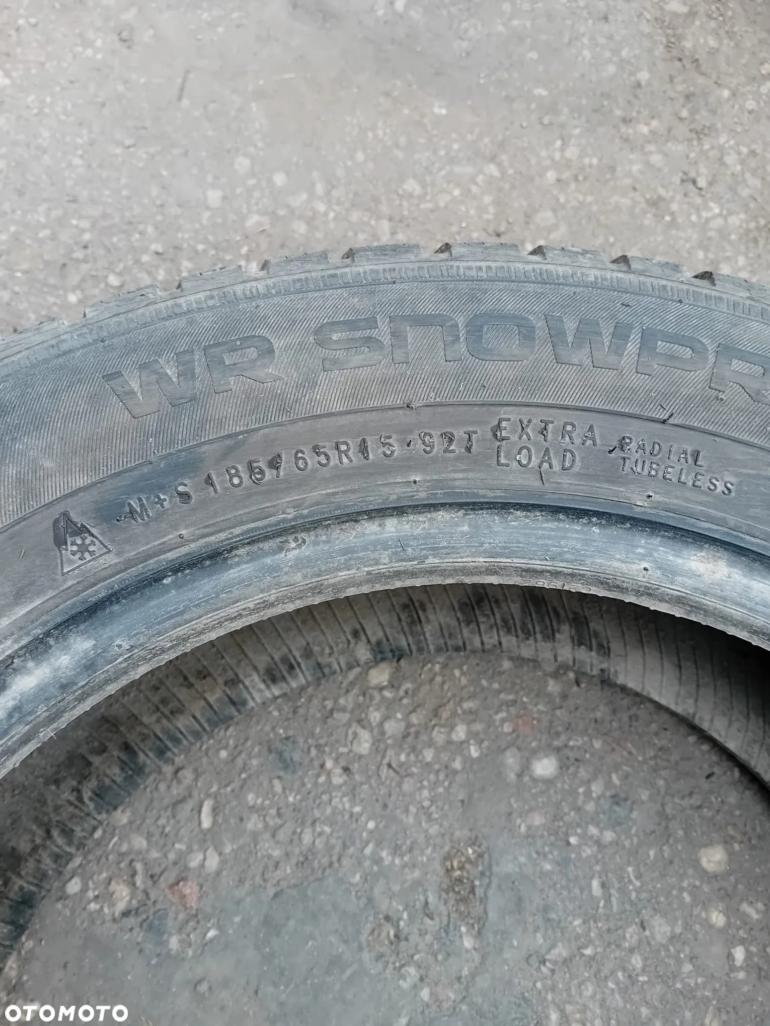 Opona Nokian Snowproof 185/65R15 używana zima - 4