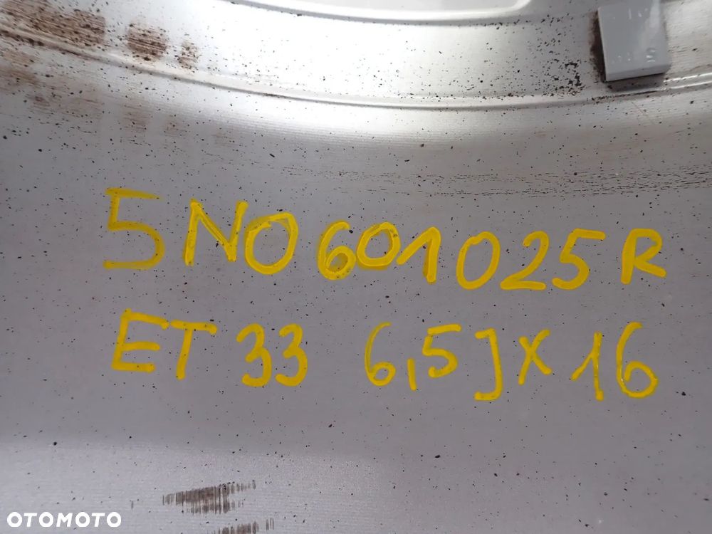 FELGI ALUMINIOWE VW TIGUAN 6,5X16 ET33 5N0601025R - 8