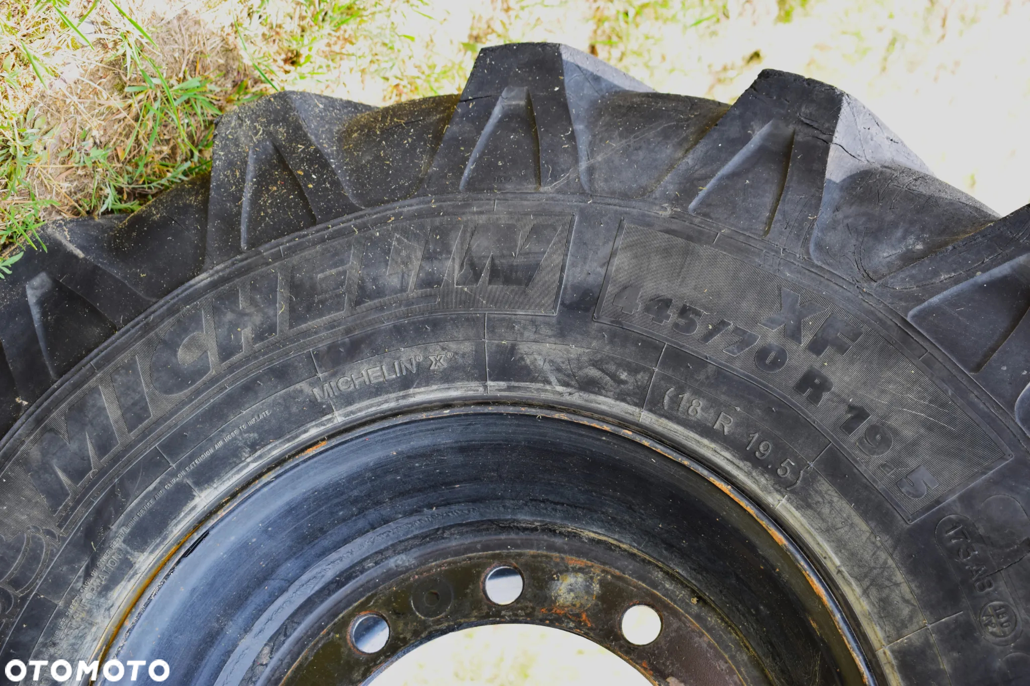 Koła R19 Michelin 18-19.5 do koparki 445/70 R 19.5 - 6
