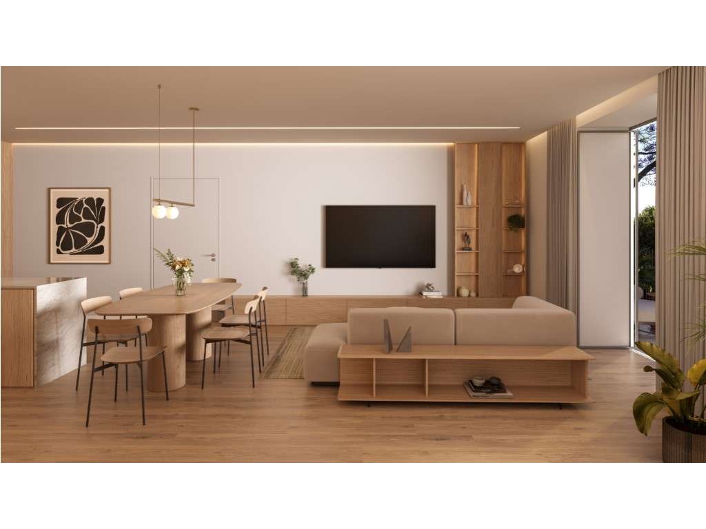 Apartamento T2 com jardim privativo no Campo Alegre - Grande imagem: 2/19