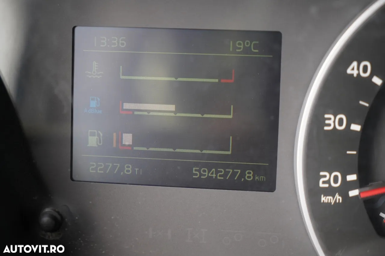 Volvo FH 460 / SISTEM HIDRAULIC / CABINĂ JOSĂ / ANVELOPE 100% / 2018 / IMPORTAT - 34