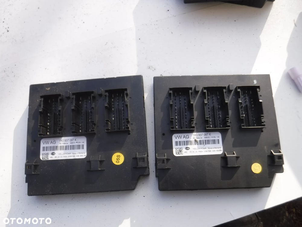 Skoda Superb II 2 Yeti  Vw Seat Audi modul komfortu 1K0937087K 1K0937087AK - 1