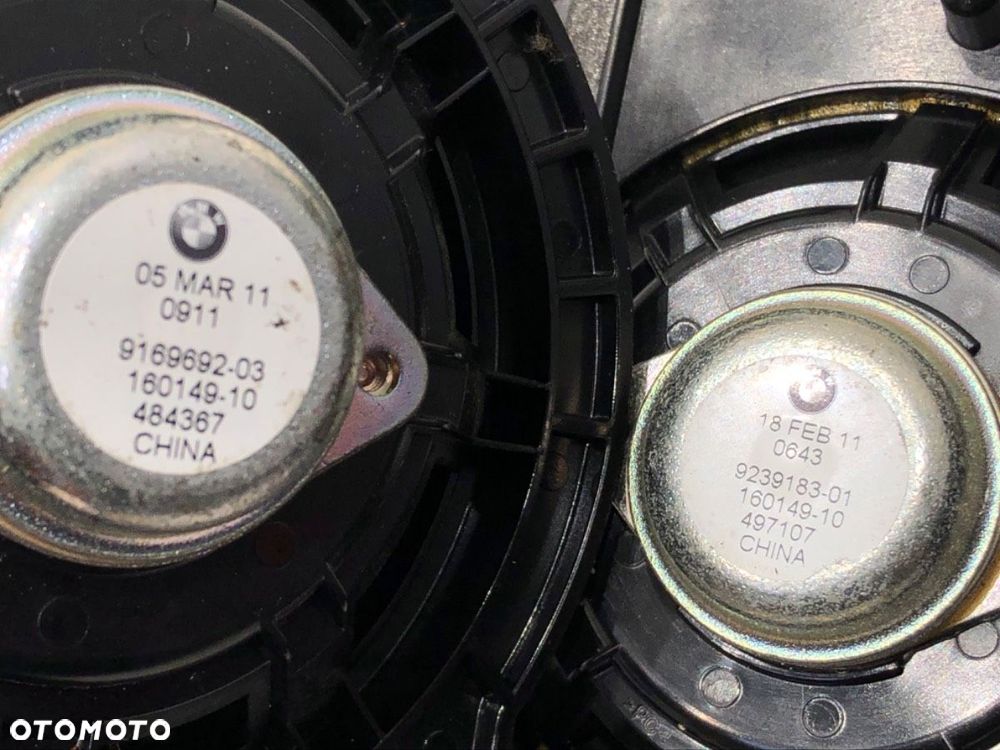 GŁOŚNIKI KOMPLET  BMW 5 Touring (F11) 2009 - 2017 530 d 190 kW [258 KM] olej napędowy 2011 - 2017 - 7