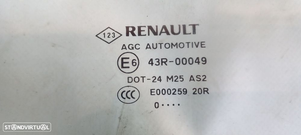 Vidro porta frente esquerda RENAULT Scénic III (JZ0/1_) - 2