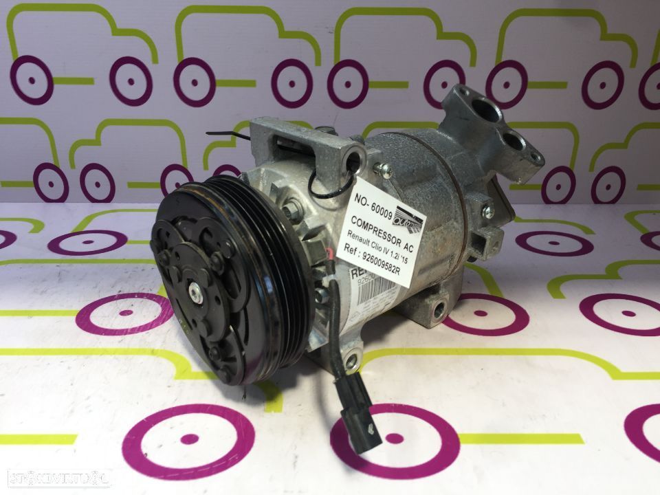 Compressor AC Renault Clio IV 1.2 75Cv de 2015 - Ref: 926009582R - NO60009 - 1