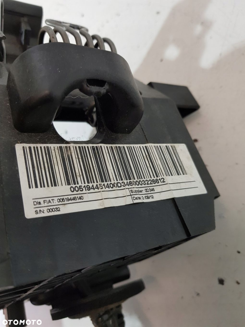 PEDAŁ SPRZĘGŁA HAMULCA 00519445140 FIAT 500L EUR - 12