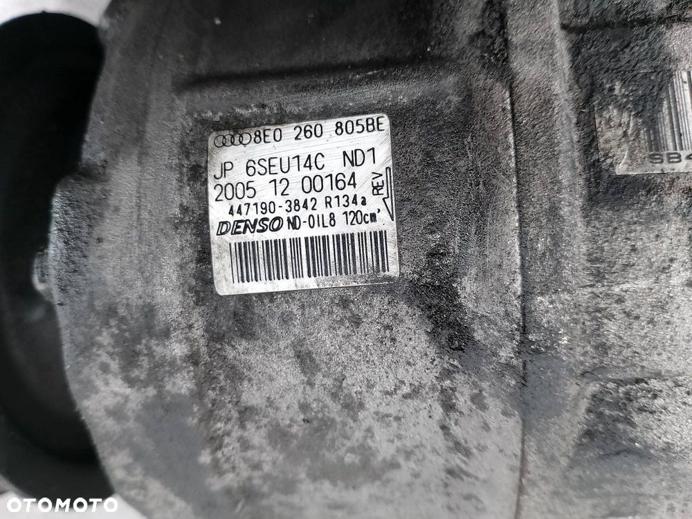 POMPA, SPRĘŻARKA KLIMATYZACJI AUDI A4 B7 8E0260805BE  447190-3842 2.7 TDI - 3