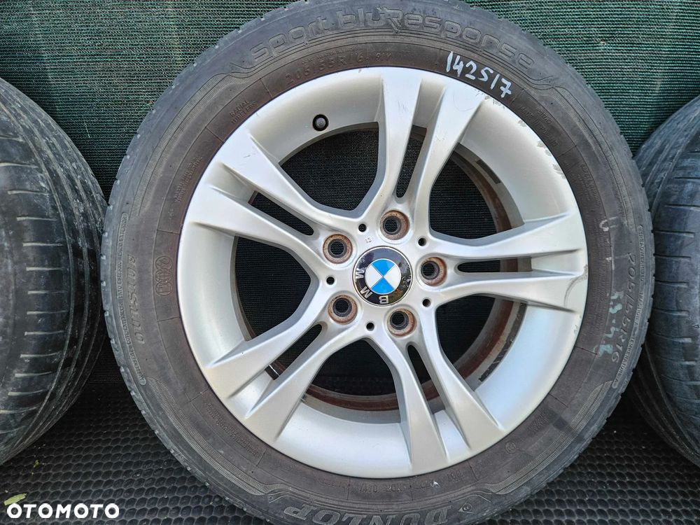 Koło 1szt Alu Felga 6780907 Alumiowa Alufelga Felga R16 5x120 7J ET31 BMW 1 3 E81 E87 E90 E91 Opona 205/55 R16 - 1
