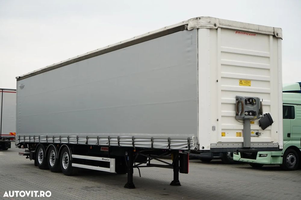 Fruehauf CORTINĂ / STANDARD / LIFT / BALCĂ PODEA PUTERNICĂ / AXĂ RIDICATĂ - 8