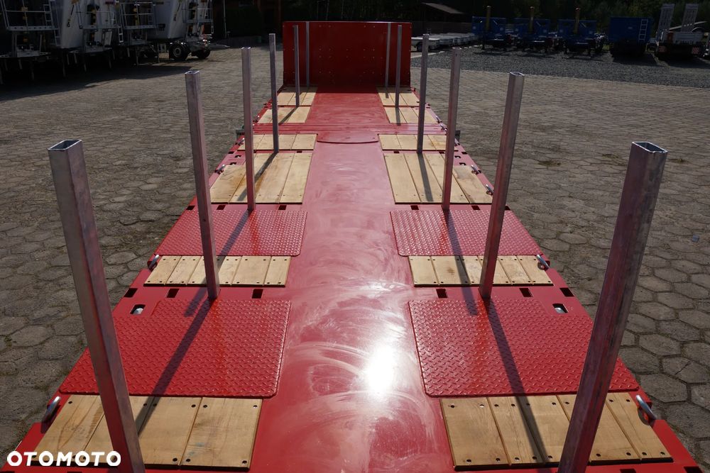 Inny TELEMEGA - naczepa platforma rozciągana - koła 17,5 12T! - kontenery - maszyny ADR EX III - 36