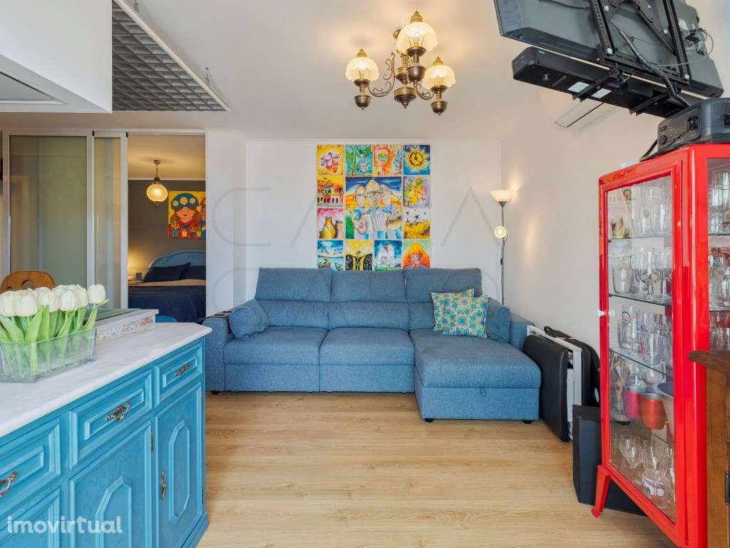 Apartamento T1 na Aranguês com vista única sobre o rio e cidade! - Grande imagem: 3/25