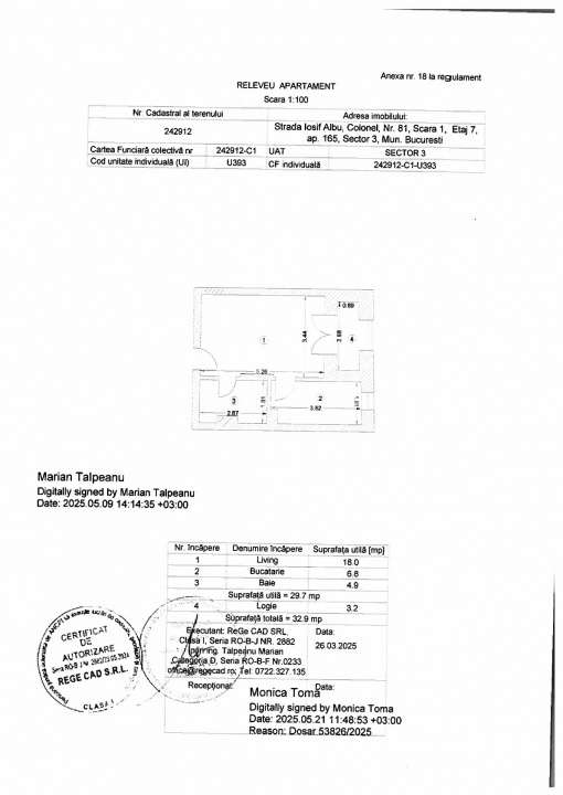 Garsoniera Ideal Investitie langa Auchan Titan - Imagine principală: 5/7