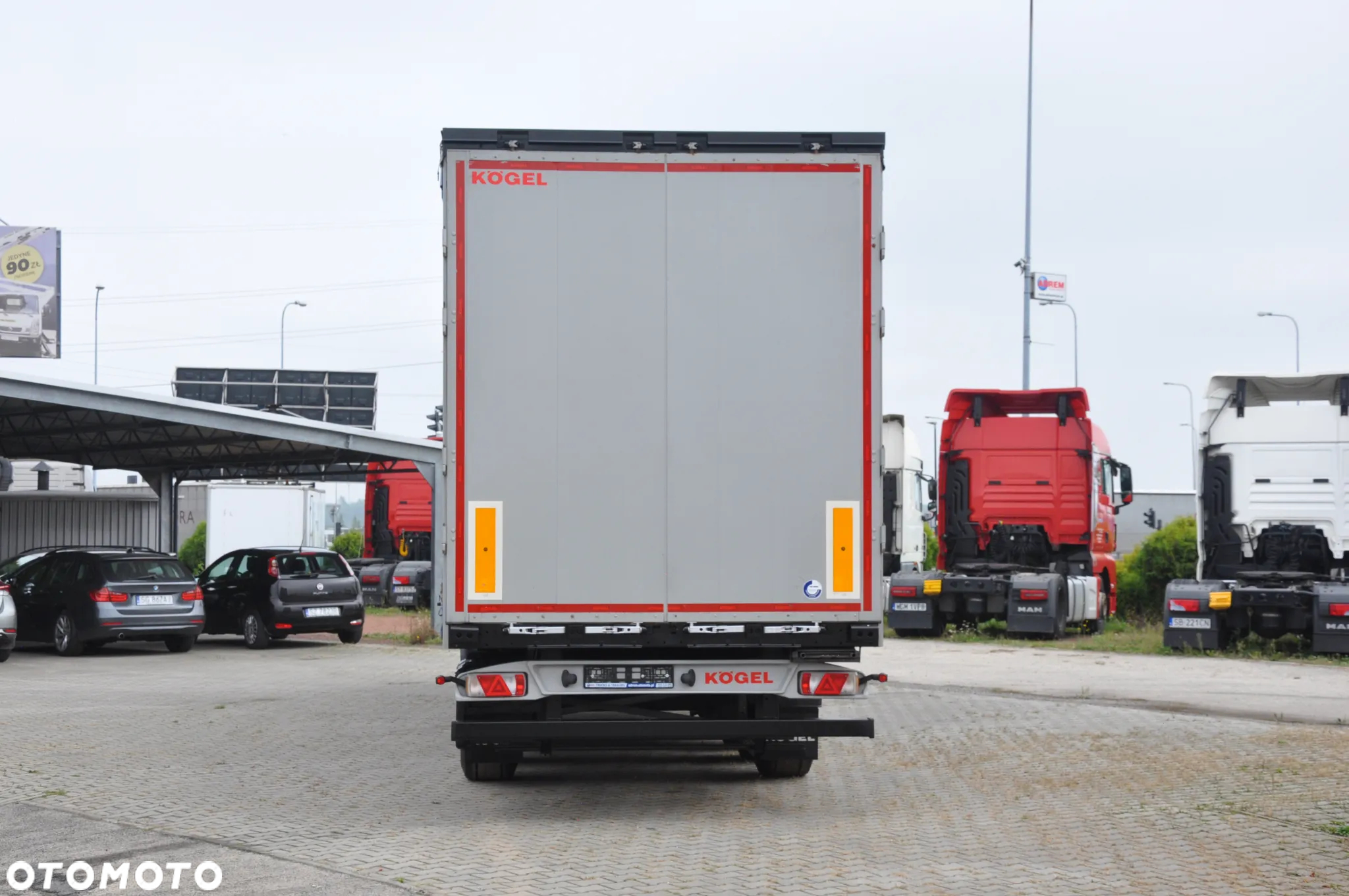 Kögel STANDARD LIGHT 5 720 kg SAF PODNOSZONA OŚ PODNOSZONY DACH KOSZ NA EP - 6