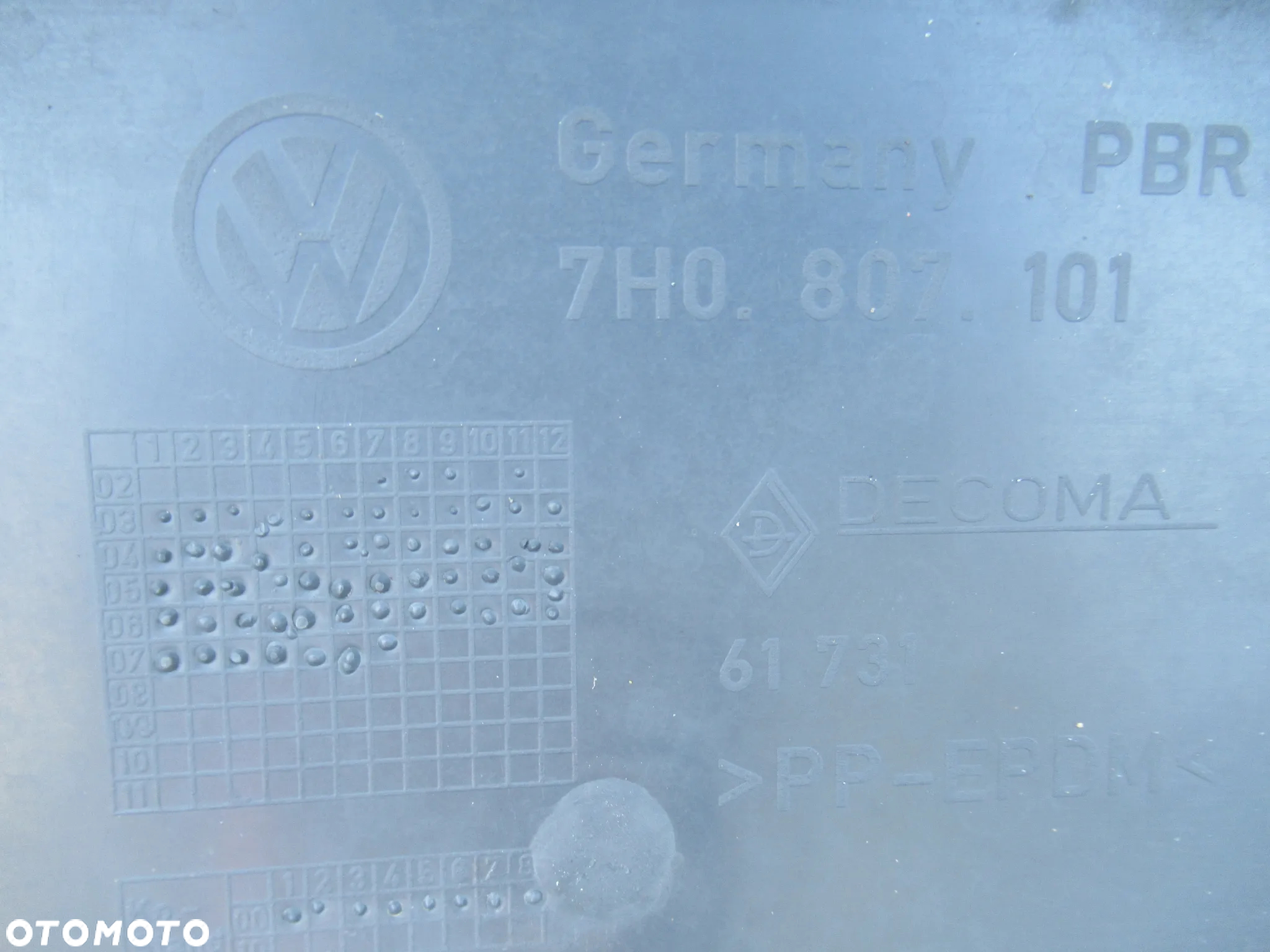 ZDERZAK PRZEDNI PRZÓD VW TRANSPORTER T5 7H0807101 2003-2009 - 18