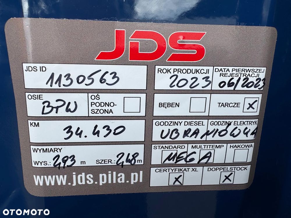 Krone Izoterma,Mega!! Doppelstock!!Ubraniówka!! 34.000 km!! Nowe opony!! - 29