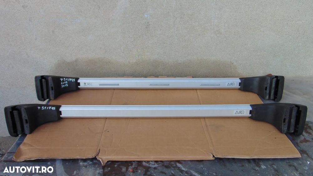 Set bari transversale portbagaj BMW Seria 2,3 F31/F45  an 2013 cod 82712350124 - 1