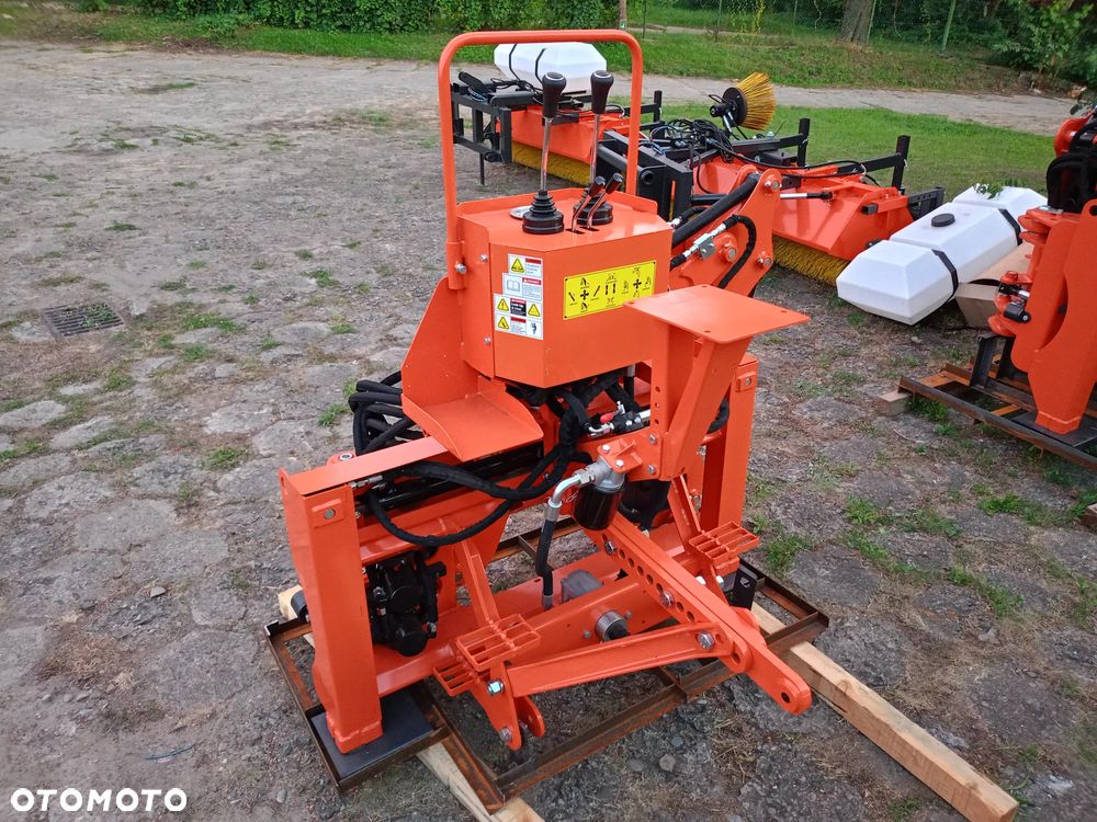 Koparka do ciągnika z własną pompą hydrauliczną BHMS175 + przesuw Mikrus Troll GEOGRASS Raty Transport - 5