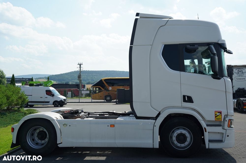 Scania R 520 / V8 / RETARDER / HIDRAULICĂ / I-PARK COOL / FULL AIRMATIC / - 9