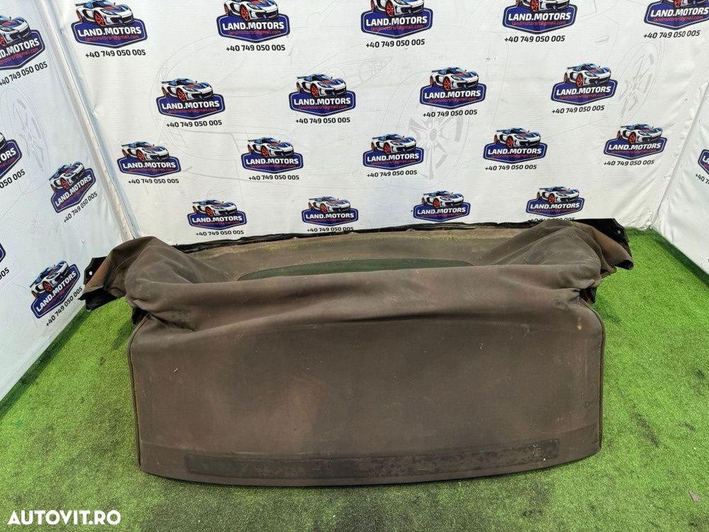 Sistem decapotare prelata manuala luneta mazda mx-5 cabrio 2007 2008 2009 2010 2011 2012 2013 - 2