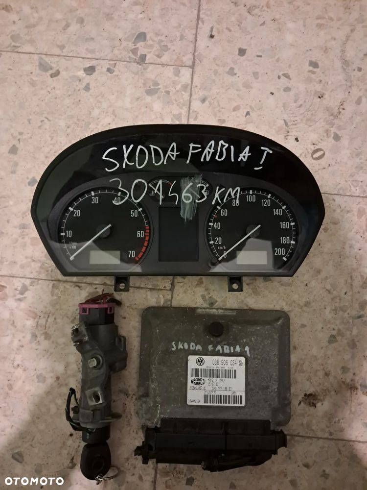 Skoda Fabia I Zestaw Startowy IMMO 1.4 16V - 1