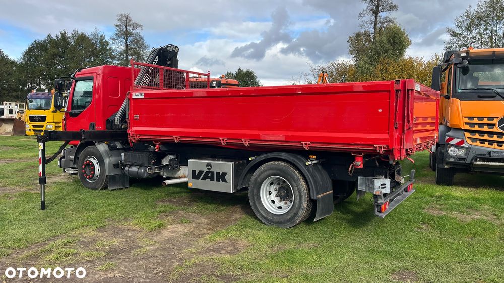 Renault Midlum 18 Dmc Hds Fassi 120 XP Sterowanie Radiowe 5-6 funkcja wyjście na rotator + Wywrotka Dautel Stan Wzorowy Sprowadzona (nie Palfinger Hiab Meiller Kipper Kh Kipper Schwarzmuller) - 22