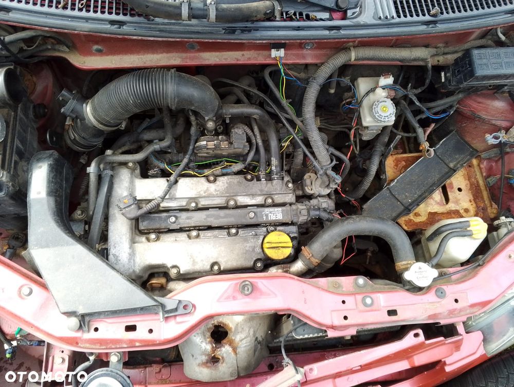Opel Agila A (00-07r.) 1.2 B 74KM. Silnik Z12XE Skrzynia ML1 lakier 50U. Cały na części. GWARANCJA !!! - 4