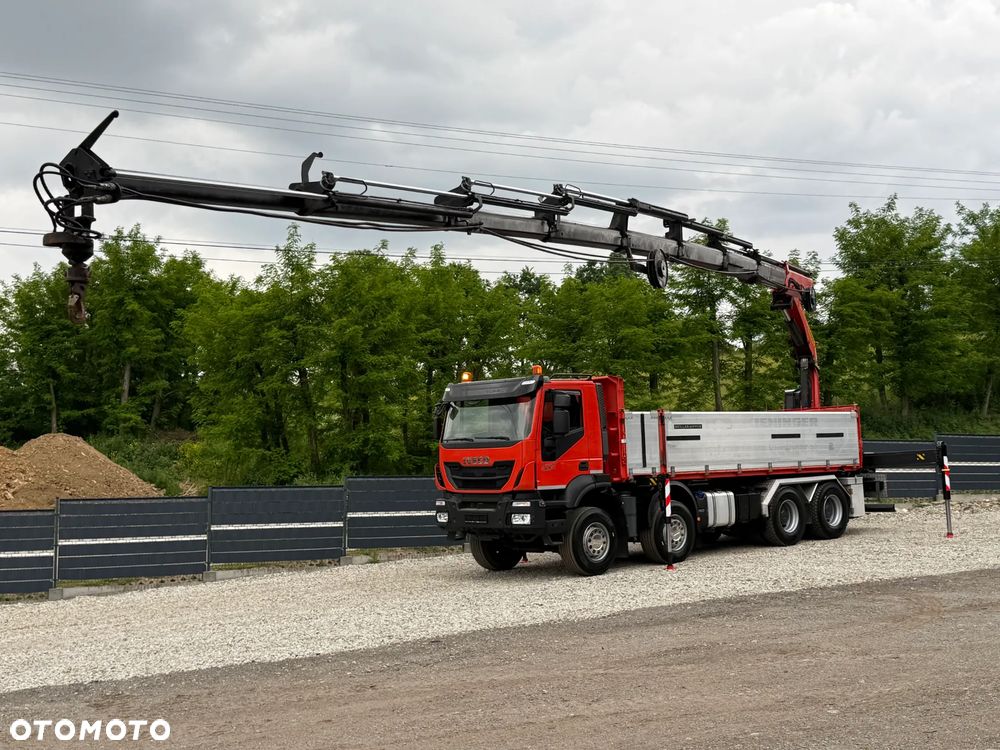 Iveco * Iveco Tracker 450 E6 * 8x4 * HDS Palfinger PK 27002-SH G 22m * Sprowadzony * - 2