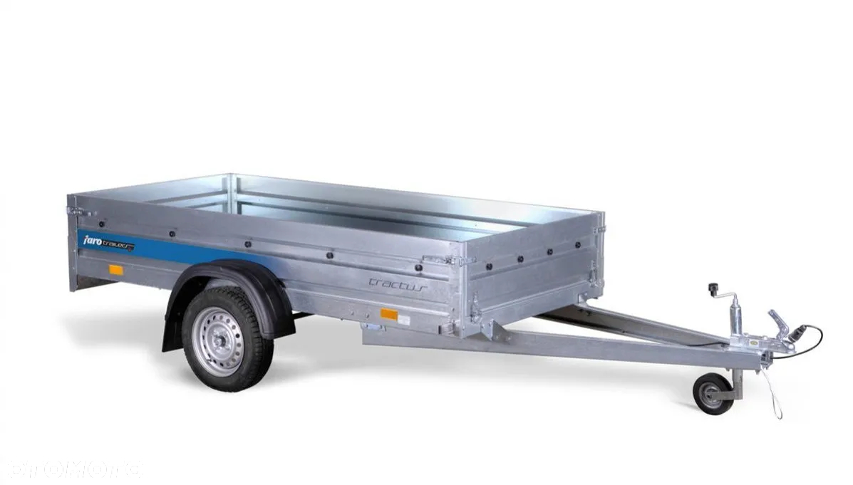 Faro Przyczepa TRACTUS 205x125 burty, MOCNA 750kg, DUŻY WYBÓR - 2