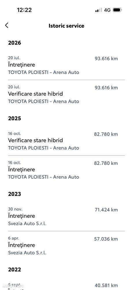 TOYOTA Corolla 2019 — imagine 22