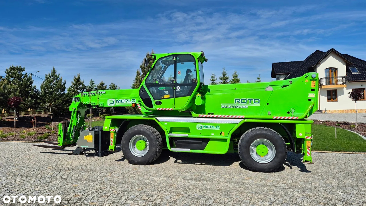 Merlo 6024 MCSS sprowadzony,radio,widły,wciągarka - 8