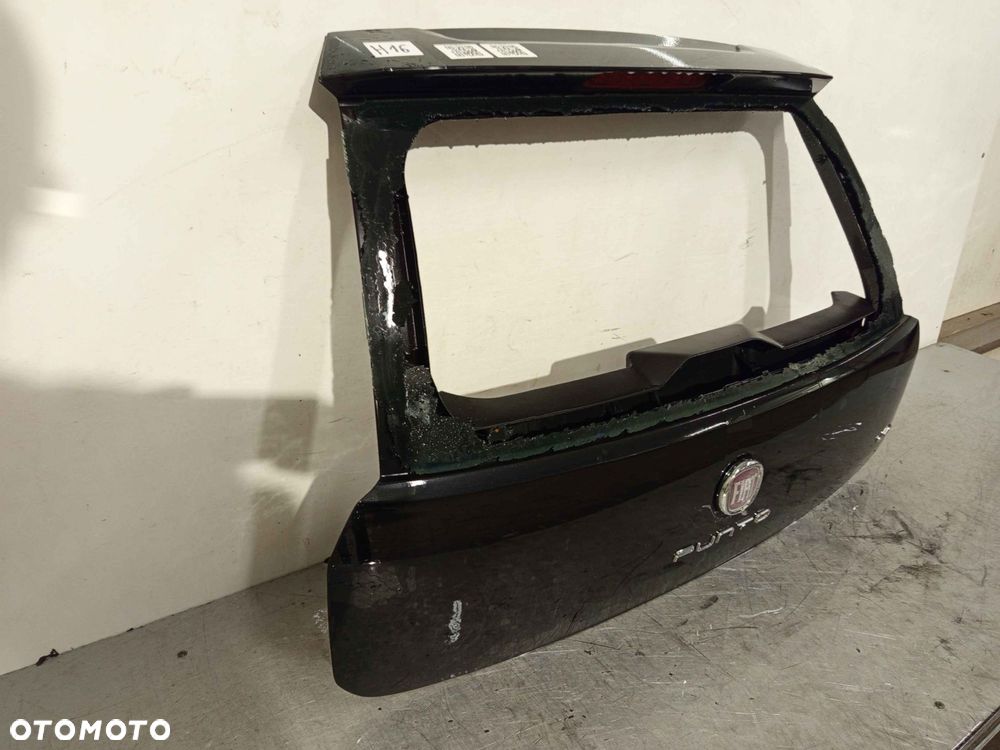 + KLAPA TYŁ TYLNA BAGAŻNIKA DO FIAT GRANDE PUNTO EVO 891/B CZARNA ZBITA SZYBA ! - 3
