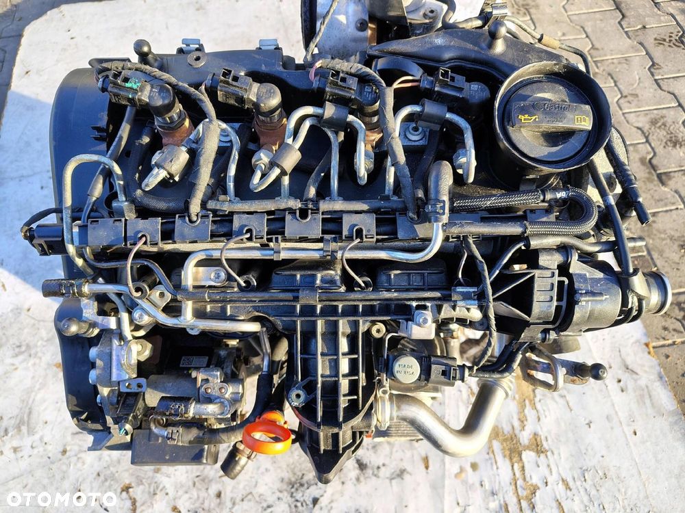 SILNIK VW AUDI SEAT SKODA CAY C Z NASTAWNIKIEM 1.6 TDI 86 TYŚ KM - 8