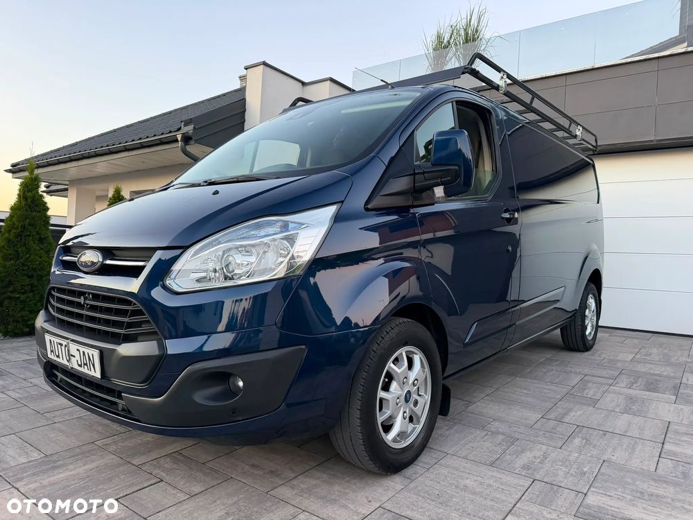 Ford CUSTOM L2H1 Długi Klima Elektryka Navi Tempomat Furgon 3os. 2xPdc Hak - 36