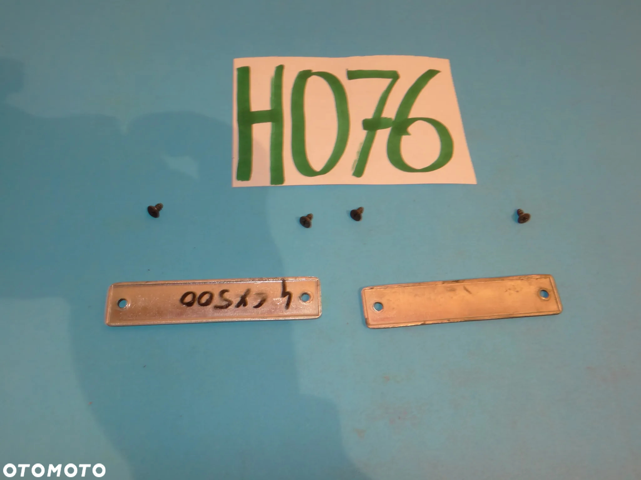 H076  HONDA CX 500 EMBLEMAT ZNACZEK SILNIKA - 4