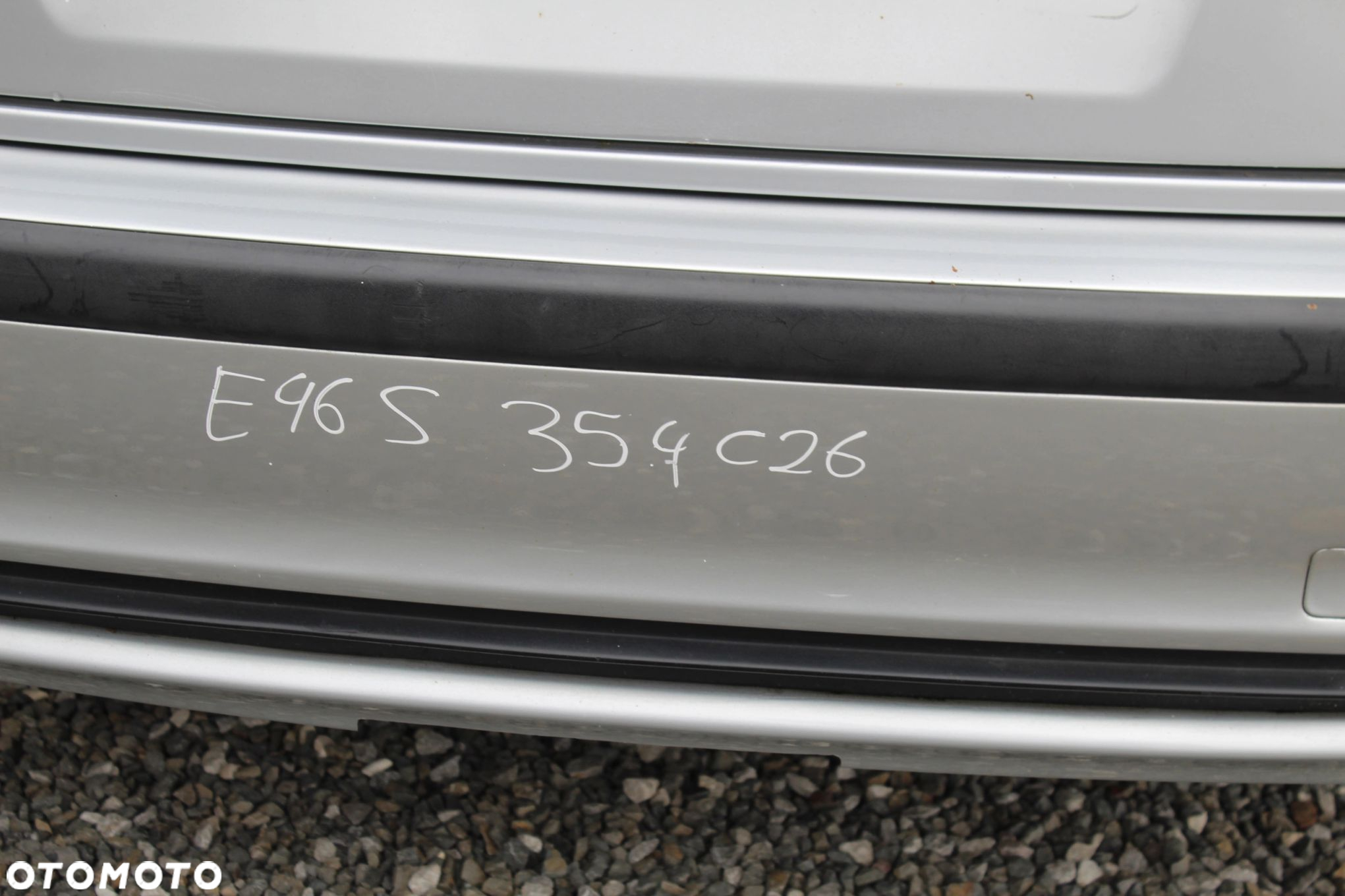 ZDERZAK TYŁ TYLNY BMW E46 SEDAN 354 TITANSILBER - 4