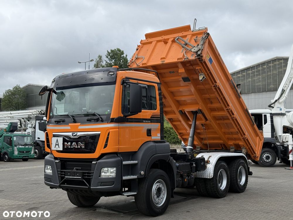 MAN TGS 26.510 6x4 EURO6 WYWROTKA TRÓJSTRONNA - 2
