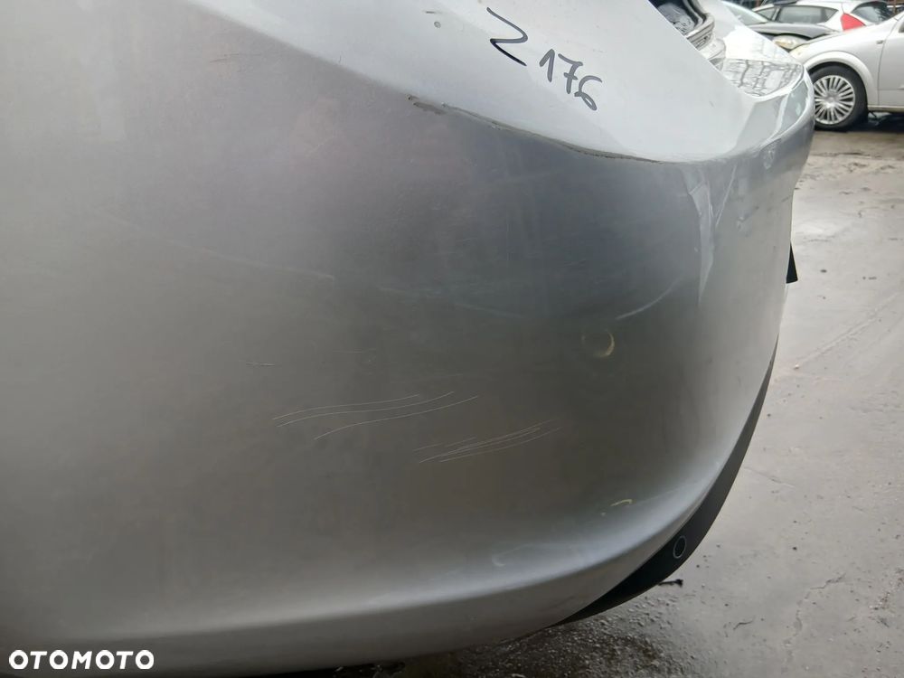 Opel Astra J Sedan Zderzak Tył Tylny Kolor Z176 Srebrny - 5