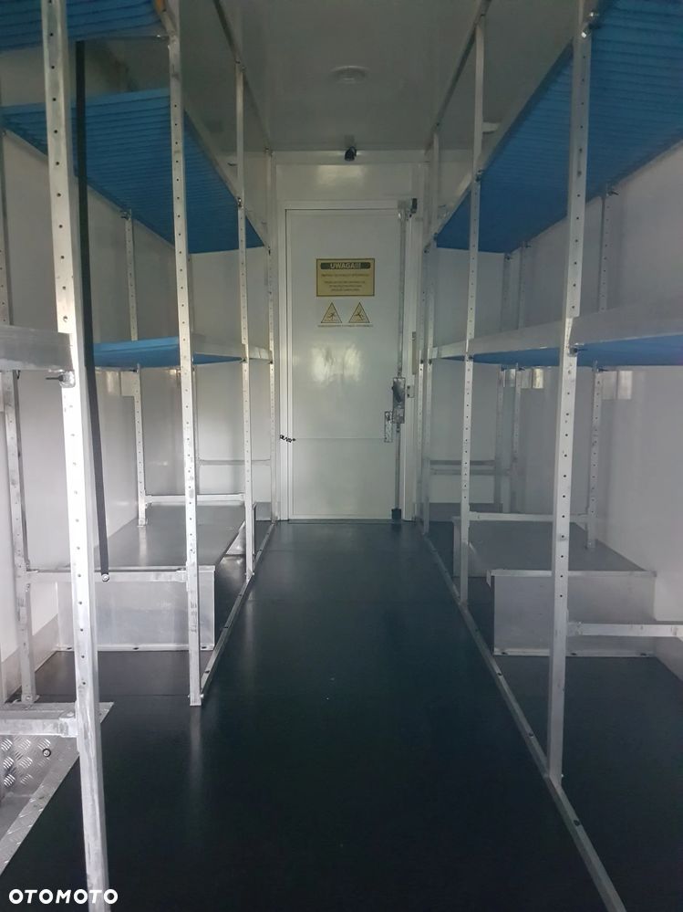 Iveco DAILY KONTENER NISKOPODŁOGOWY 4,43x2,23x2,43 SKLEP FOODTRUCK BAR KLIMA KONIOWÓZ KAMPER - 36