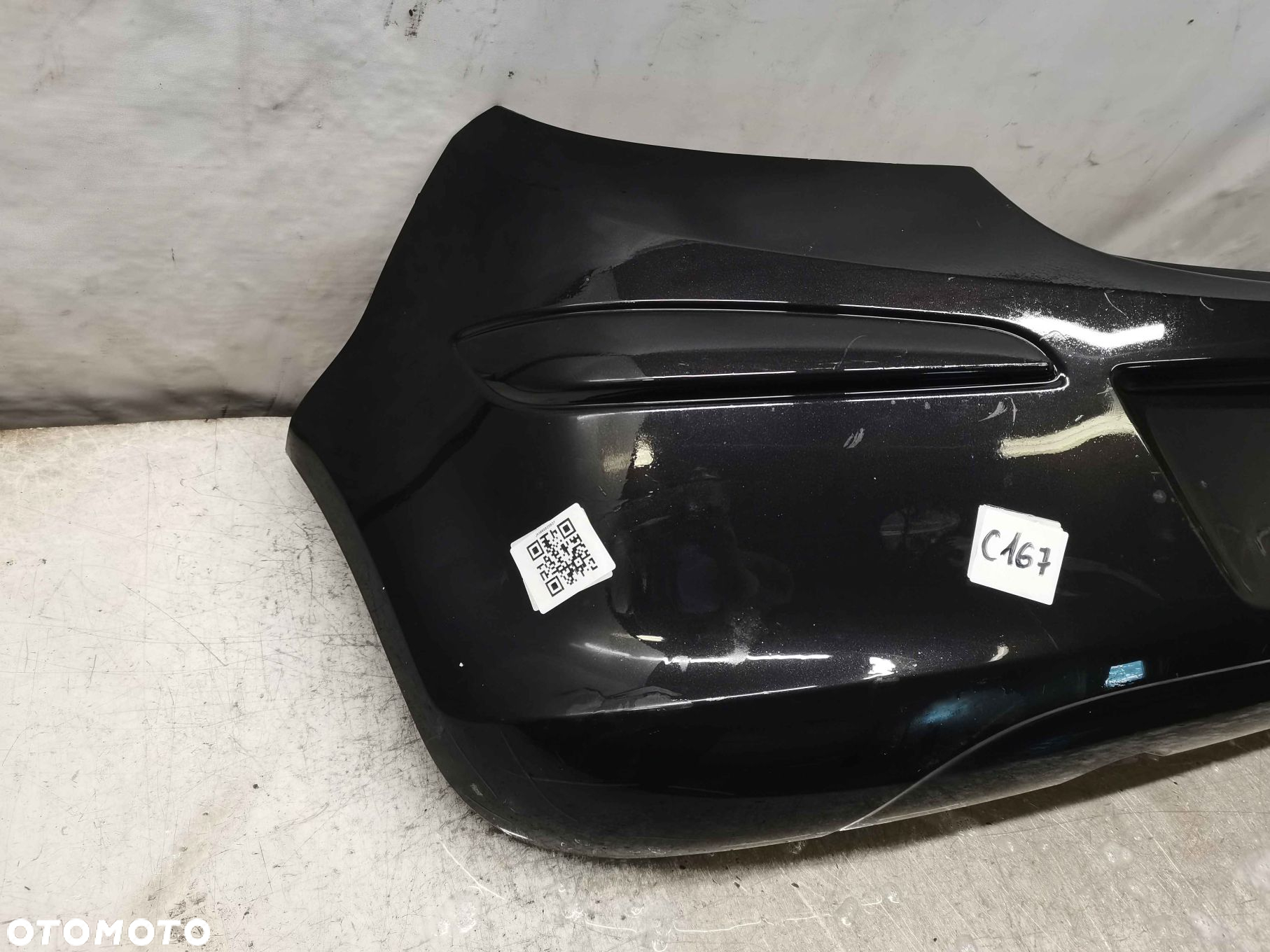 ^ ZDERZAK TYŁ TYLNY OPEL CORSA D Z20R CZARNY - 6