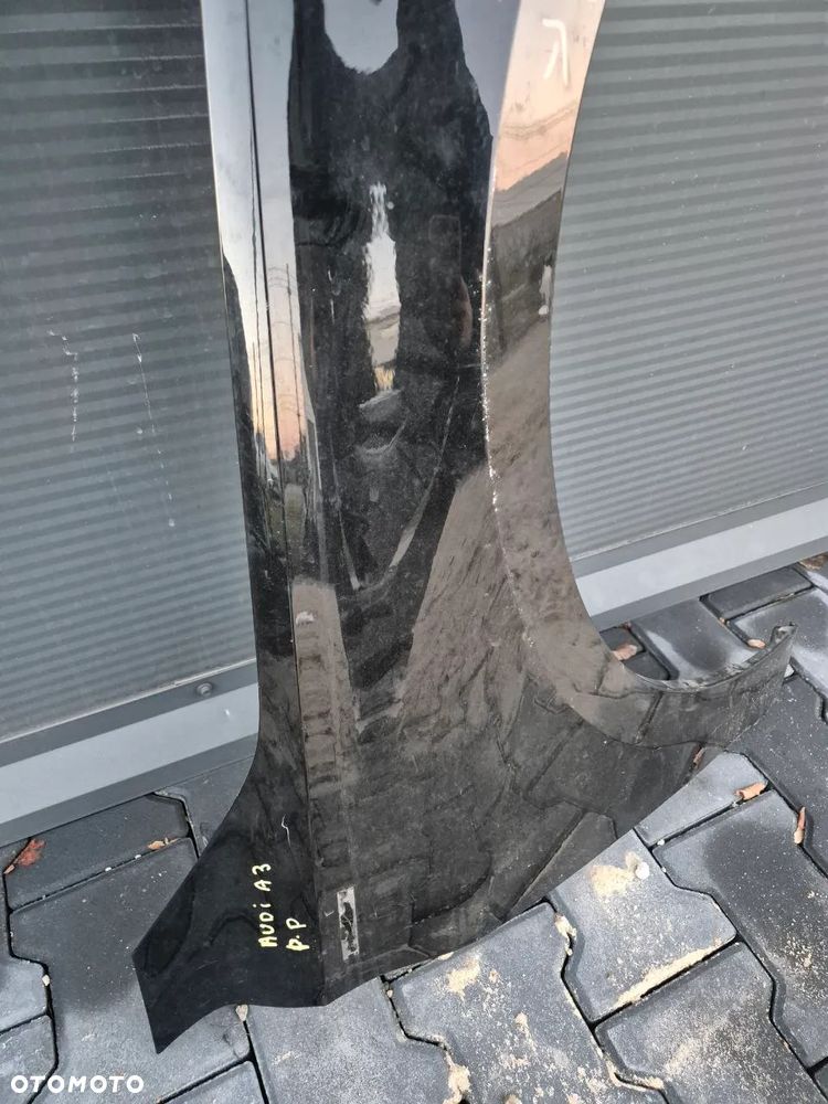 BŁOTNIK AUDI A3 8Y PRAWY PRZÓD CZARNY - 5