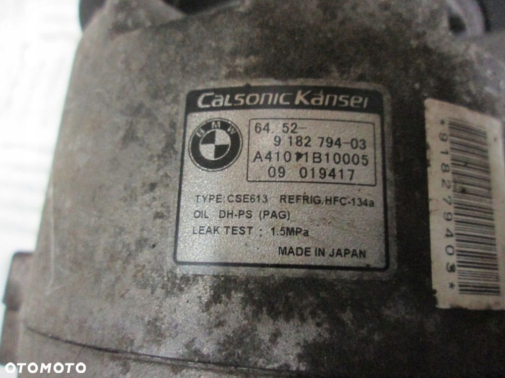 BMW E90 E87 320i 120i KOMPRESOR KLIMATYZACJI N43 64529182794 9182794 - 2