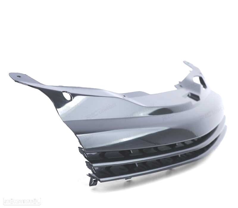 GRELHA FRONTAL SEM SÍMBOLO OPEL ASTRA H 04-07 ASTRA H SEDAN E HATCHBACK PRETA - 3