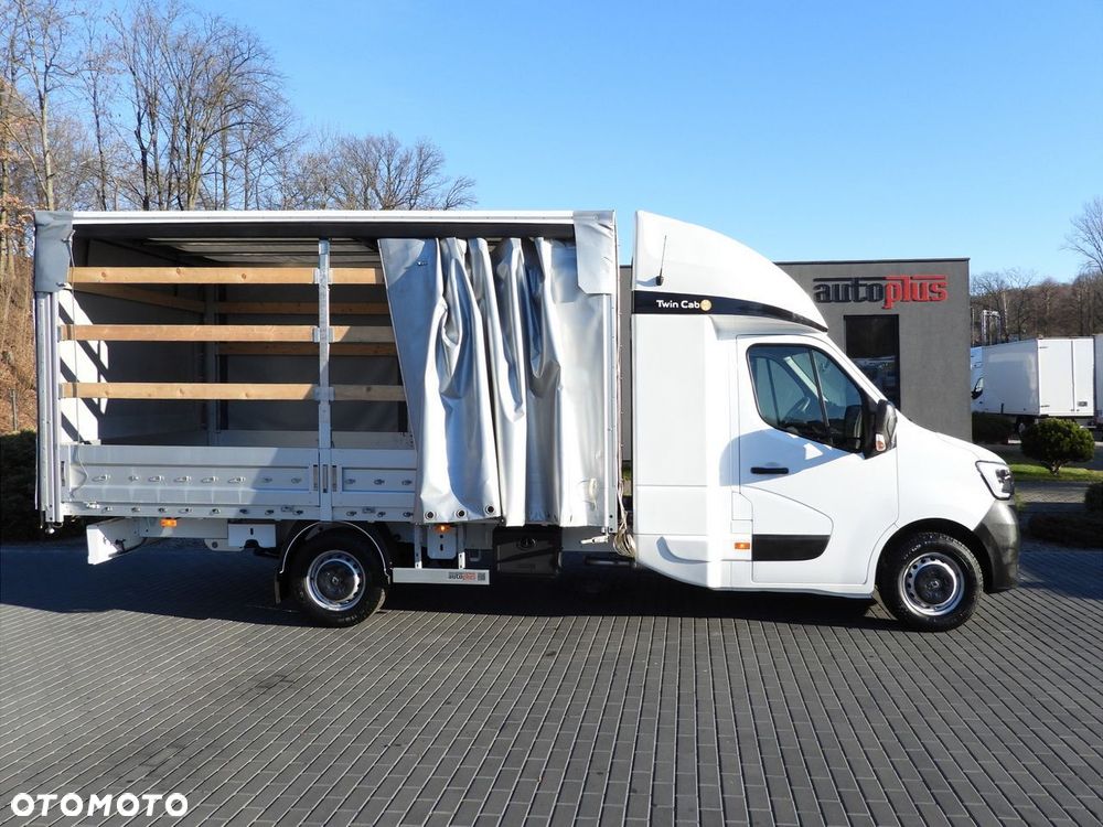 Renault MASTER PLANDEKA 8 PALET WEBASTO TEMPOMAT LEDY KLIMATYZACJA  165KM - 9